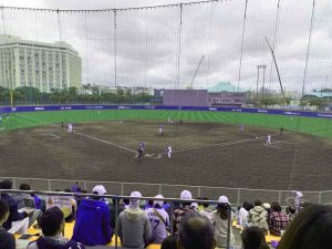 プロ野球キャンプ紅白戦